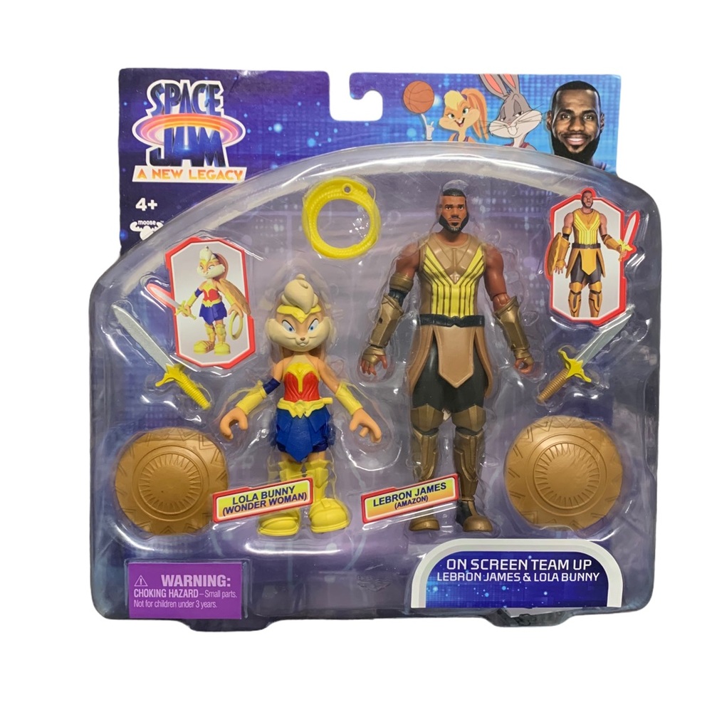 Lebron James Lola Bunny Space Jam Team Up